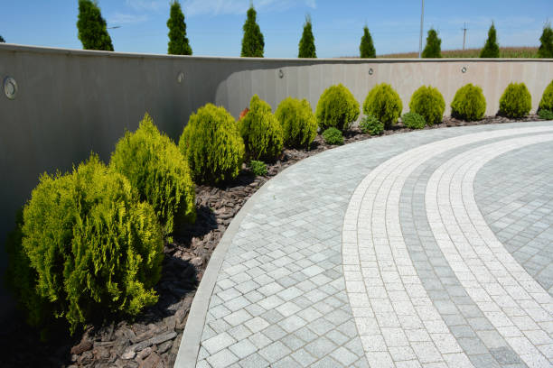 Permeable Paver Driveway in Lewisville, NC